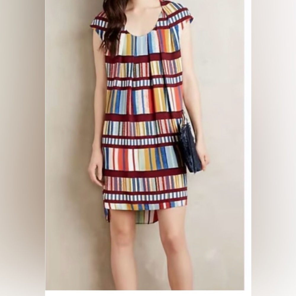 Anthropologie Maeve Au Revoir Shift Dress